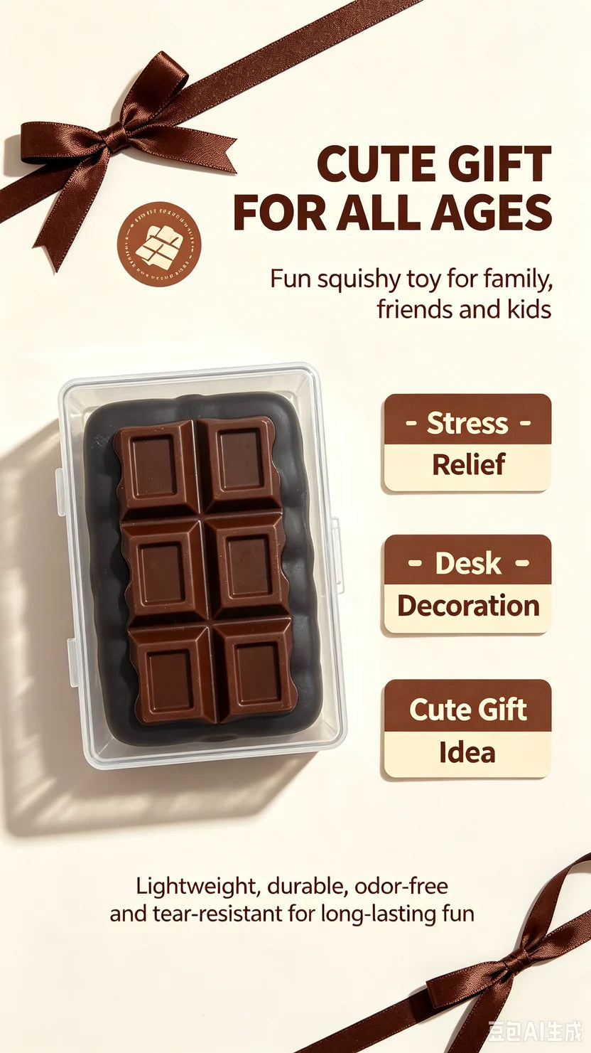 Crispy Chocolate Squishy Toy