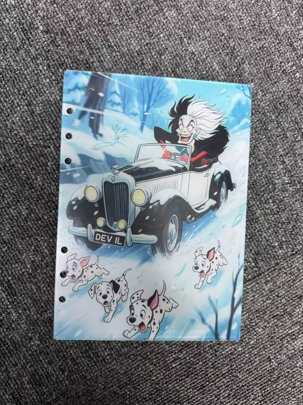 Cartoon Dog Acrylic Planner Divider